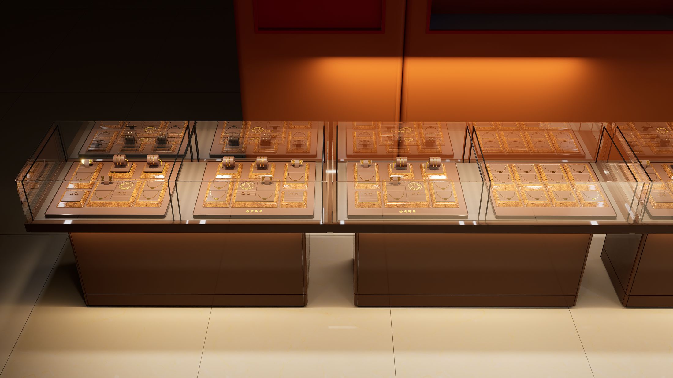 月石系列珠宝展示道具1