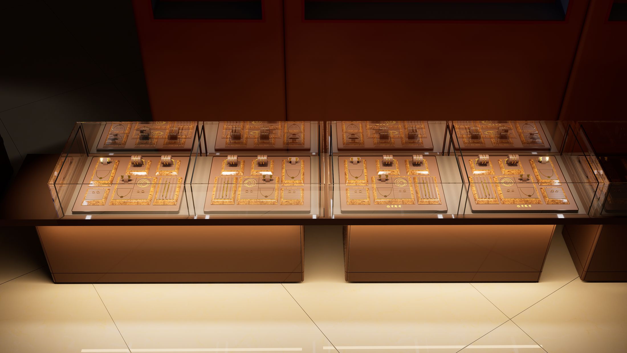 月石系列珠宝展示道具2