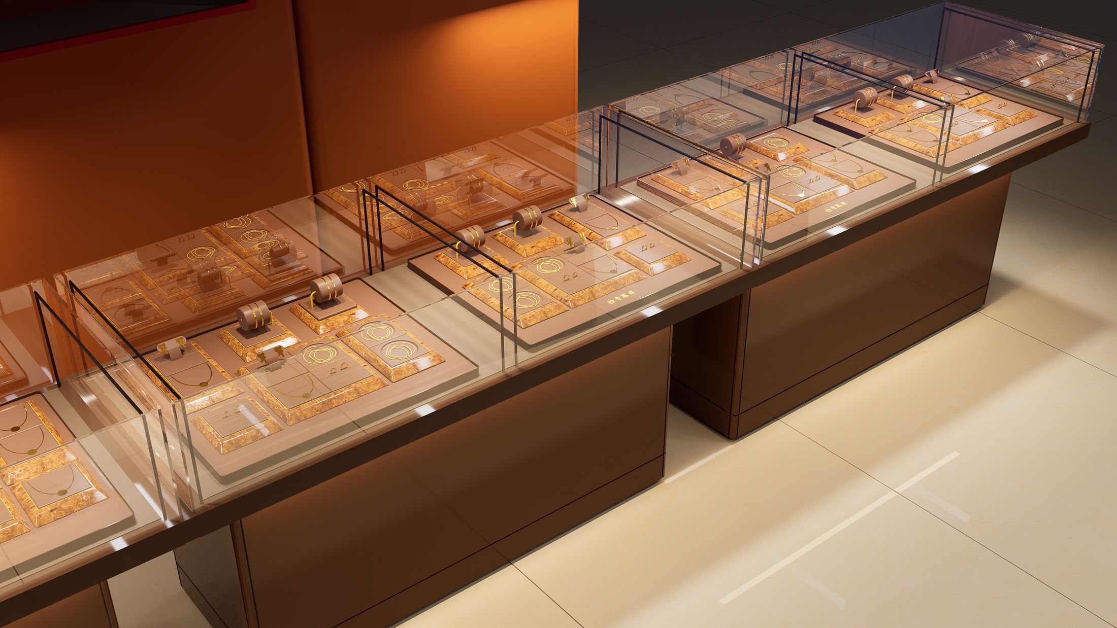 月石系列珠宝展示道具3