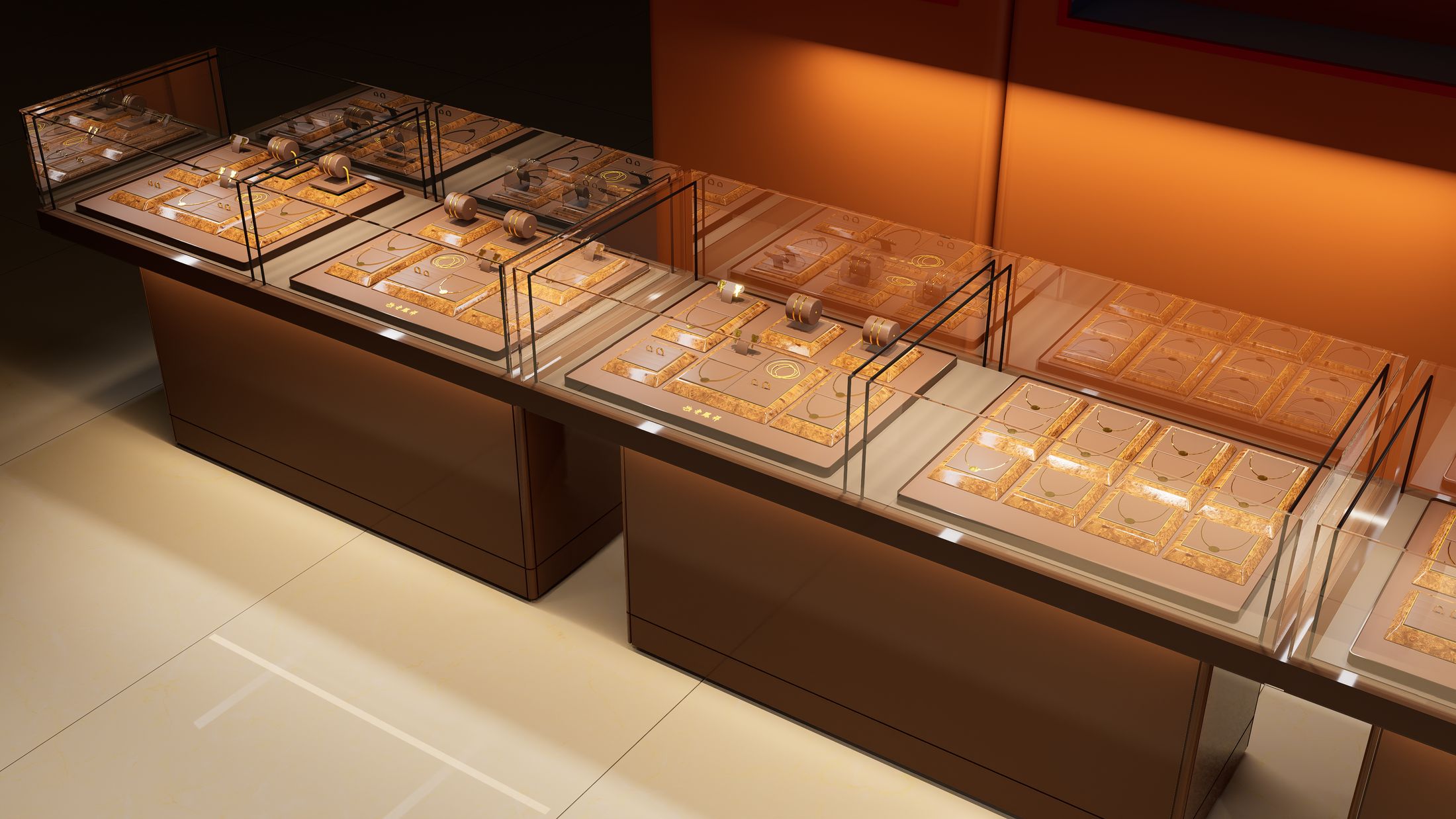 月石系列珠宝展示道具4